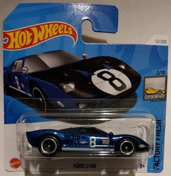 Hot Wheels Ford GT40 . HTD34 . 2024 r. 3 kolor