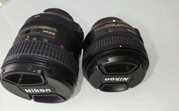Obiektyw Nikon Nikkor 24-85 mm + Nikon Nikkor 50 m