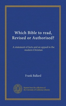 Which Bible to read, Revised or Authorised? 