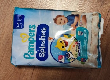 Pampers Splashers rozmiar 3-4-12 sztuk do pływania