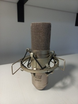 Mikrofon pojemnościowy MXL 2006 popfilter i kable