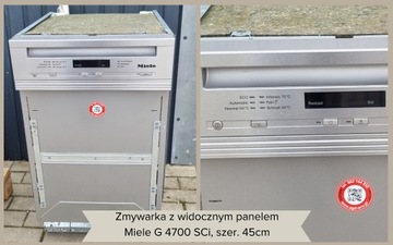 Zmywarka z widocznym panelem Miele G 4700 SCi