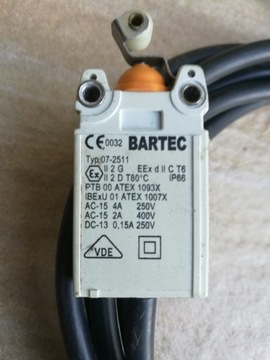 BARTEC 07-2511 4A EEx Wyłącznik krańcowy IP66