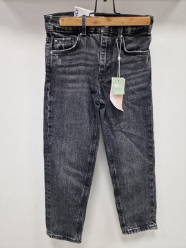 Spodnie jeansowe Only r 128cm czarne dziewczęce