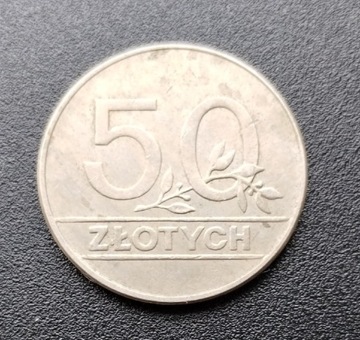 MONETA 50 zł PRL 1990