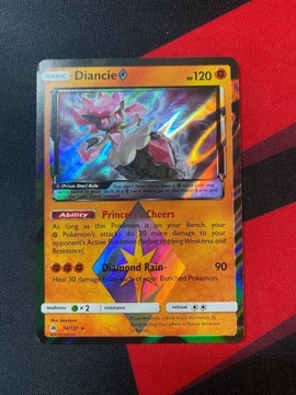 Karta Diancie pokemon go holograficzna