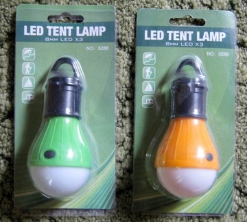 Lampa kempingowa latarka LED lampka do namiotu