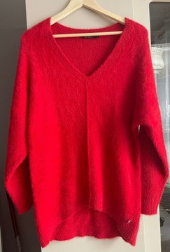 Sweter czerwony rozmiar S 