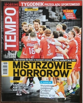 Magazyn TEMPO nr 5 (16) z plakatem szczypiorniaków