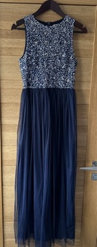 Sukienka balowa Picasso Maxi midnight blue