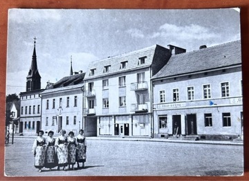 Pocztówka - Śląsk Schlesien Gorzów Śląski - Plac Wolności