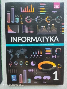 Podręcznik "Informatyka 1" zakres podstawowy