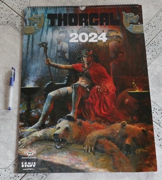Kalendarz Thorgal 2024 - Duży format A2