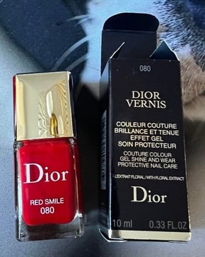 Dior Rouge Dior Vernis 080 - 10 ml RED SMILE