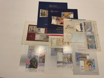 Foldery do banknotów kolekcjonerskich 12 szt.