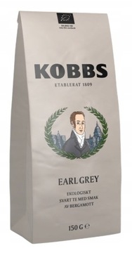 Herbata KOBBS EARL GREY liściasta czarna 125g