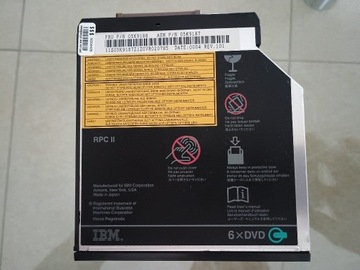 Oryginalny napęd DVD-ROM IBM 6x