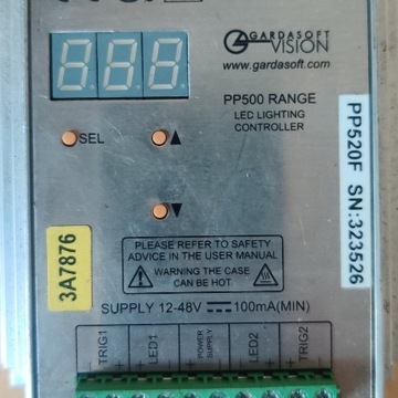 Pulsacyjny kontroler oświetlenia LED PP500 RANGE