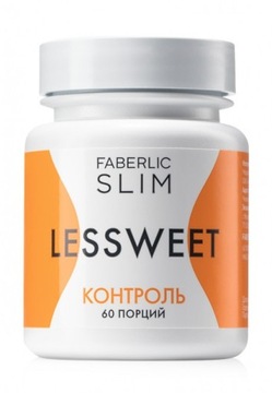 Suplement diety Faberlic tabletki LESSWEET 60 szt.