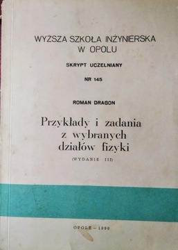 Przykłady i zadania z fizyki politechnika opolska 