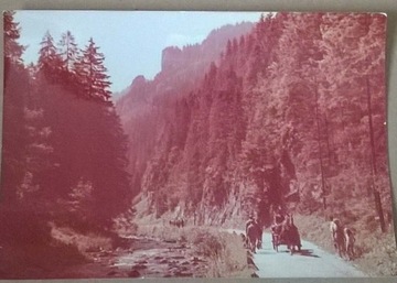 Tatry Zachodnie Stara Kartka Pocztowa 1972 rok