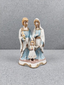 Święta rodzina porcelana biskwit 