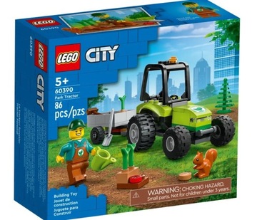 LEGO City 60390 Traktor w parku