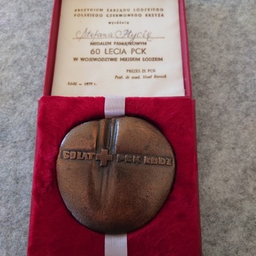 Medal lany 60 Lat PCK