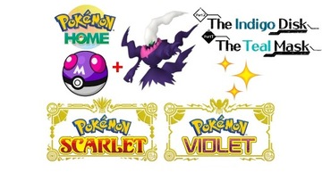 Pokemon Scarlet | Violet - Darkrai Shiny + MasterB