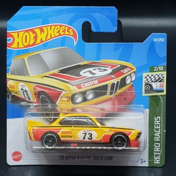 Hot Wheels BMW 3.0 CSL Race Car 