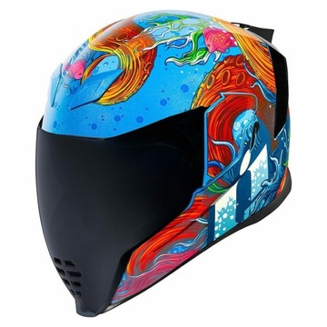 Icon Airflite Inky Kask motocyklowy NOWY