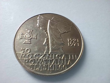 10 zł 50 Rocznica Powstania Śląskiego 1971 PRL