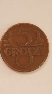 5 groszy 1939r. II RP  Polska st.2 #95