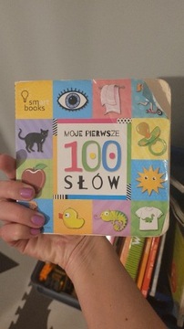 Książeczka dla niemowlaka moje pierwsze 100 słów 