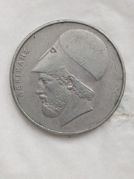 287 Grecja 20 drachm, 1976