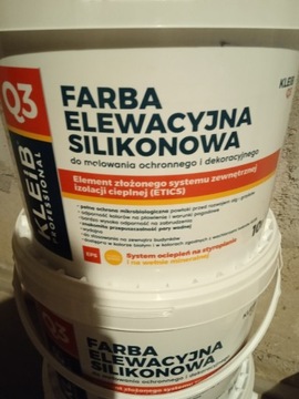 Farba elewacyjna silikonowa 