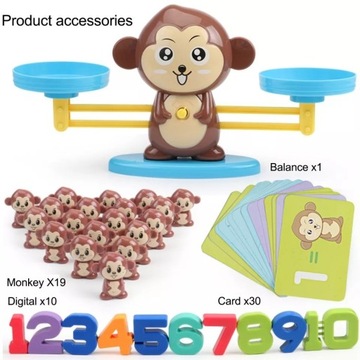 Małpia matematyka - Małpa - Waga