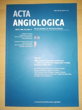 Acta Angiologica 23 / 2017