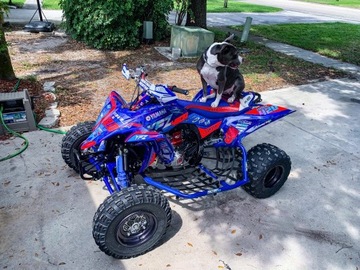 Okleina naklejki YAMAHA YFZ 450 RAPTOR 700 