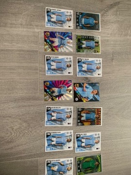 Karty piłkarskie drużyny Manchester City