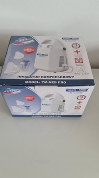 Nowy inhalator kompresorowy nebulizator tm-neb pro