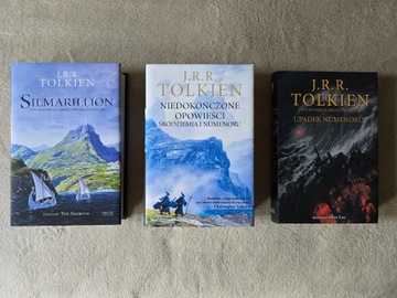 Tolkien Silmarillion + 2 książki NOWE BEZ FOLII