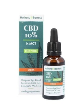 Holland & Barrett Olejek CBD 10% 30 ml Oryginalny