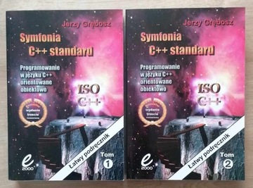 Symfonia C++ Standard Grębosz Tom 1-2 wydanie 2015