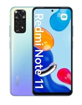 Smartfon XIAOMI Redmi Note 11 6/128GB + CASE 