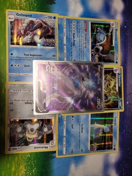 Mewtwo V Full Art +5 Holo Pokémon TCG