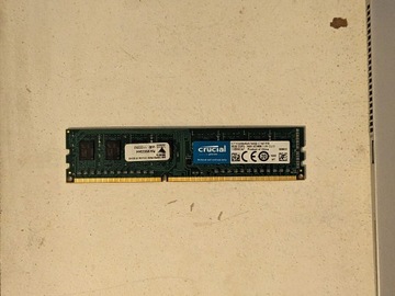 Kość RAM DDR3 Crucial 8GB