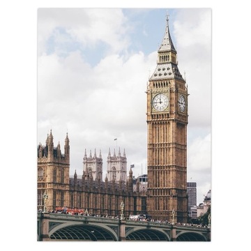 Plakat - Londyn - Big Ben - 40x50 cm