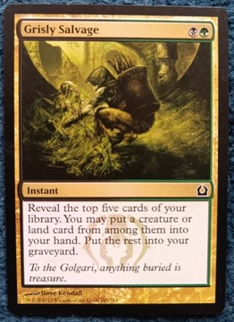 Grisly Salvage - Ravnica - Near Mint