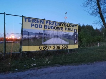 Teren Przemysłowy pod zabudowę hali